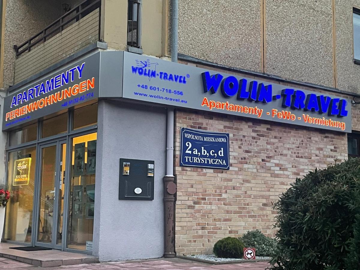 מידזיזדרויה Wolin-Travel Fala Apartamenty Z Widokiem Na Morze מראה חיצוני תמונה